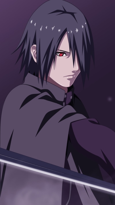 Anime Boruto, Sasuke Uchiha, 1440x2560