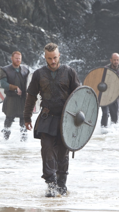 TV Show Vikings, Lagertha (Vikings), Vikings (TV Show), Shield, 1440x2560