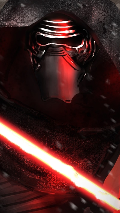 Movie Star Wars Episode VII: The Force Awakens, Star Wars, Kylo Ren, 1440x2560