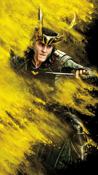 Movie Thor: Ragnarok, Tom Hiddleston, Loki (Marvel Comics), 1440x2560