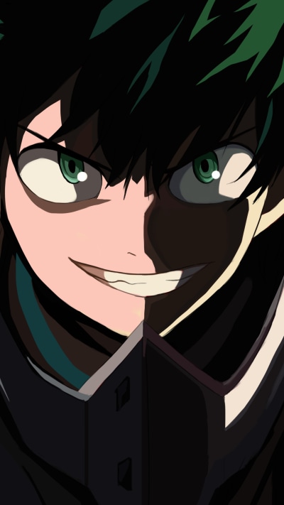Anime My Hero Academia, Izuku Midoriya, 1440x2560