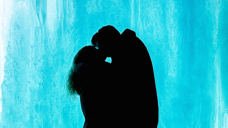 love, lovers, kiss, ice, 4k