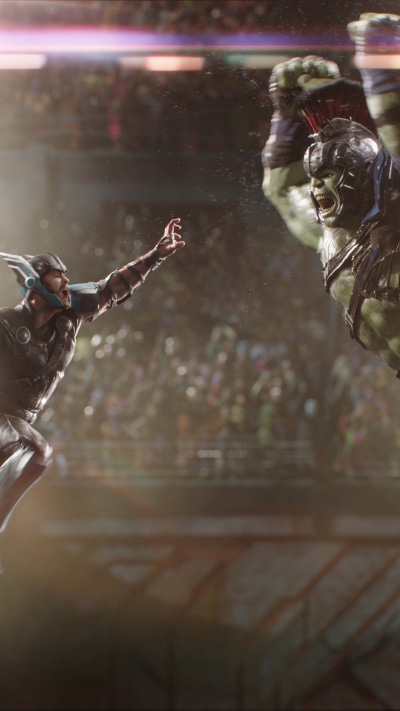 Movie Thor: Ragnarok, Thor, Bruce Banner, Chris Hemsworth, Hulk, Mark Ruffalo, 1440x2560