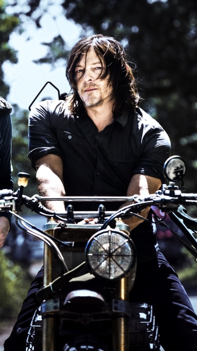 TV Show The Walking Dead, Carol Peletier, Melissa Mcbride, Daryl Dixon, Norman Reedus, 1440x2560