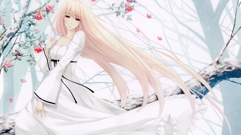 anime, Nanatsuki Shion, girl, beauty, 4k