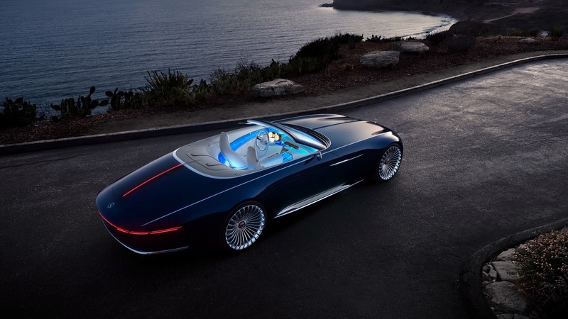 Mercedes-Maybach 6, electric cars, 4k