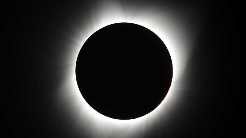 Total solar eclipse of Aug 21 2017, Great American eclipse, 4k