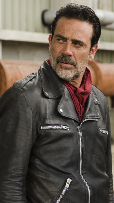 TV Show The Walking Dead, Carl Grimes, Negan (The Walking Dead), 1440x2560
