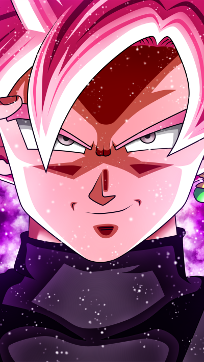 Anime Dragon Ball Super, Black (Dragon Ball), SSR Black, Black Goku, 1440x2560