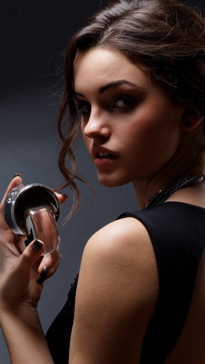 Women Model, Perfume, 1440x2560