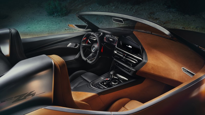 BMW Z4, Roadster, Cars 2018, interior, 4K