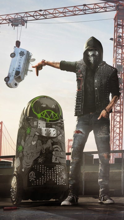 Video Game Watch Dogs 2, 1440x2560