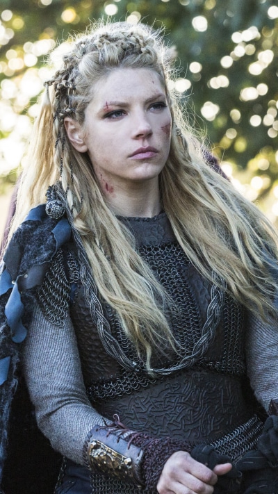 TV Show Vikings, Lagertha (Vikings), Katheryn Winnick, Vikings (TV Show), 1440x2560