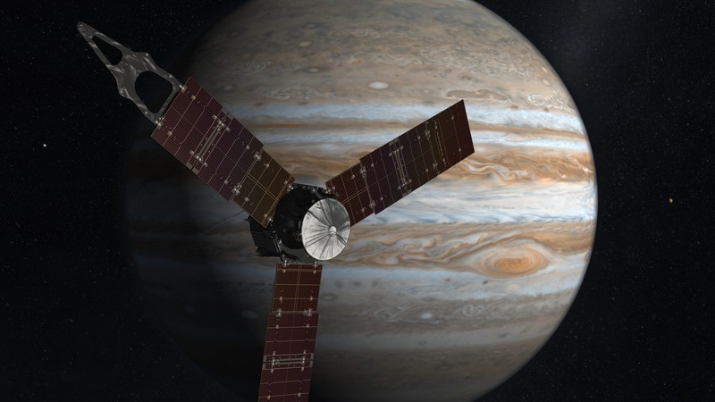 Jupiter, Juno, NASA, space, 4k