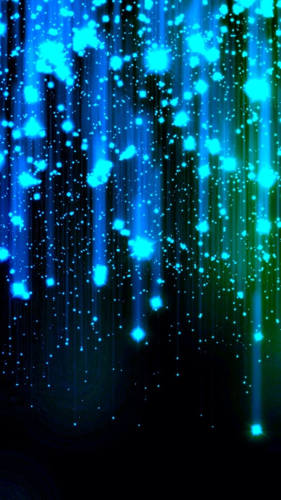 Abstract Light, Blue, 1440x2560