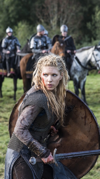 TV Show Vikings, Katheryn Winnick, Vikings (TV Show), Lagertha (Vikings), 1440x2560