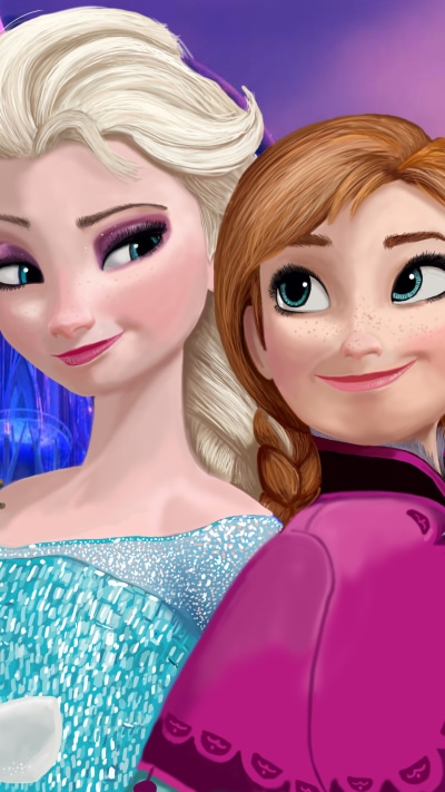 Movie Frozen, Olaf (Frozen), Anna (Frozen), Frozen (Movie), Elsa (Frozen), 1440x2560