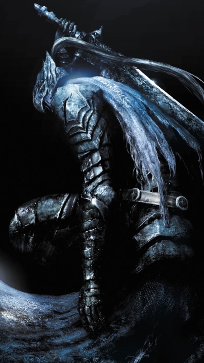 Video Game Dark Souls, Artorias (Dark Souls), Artorias Of The Abyss, The Abyss Walker, 1440x2560