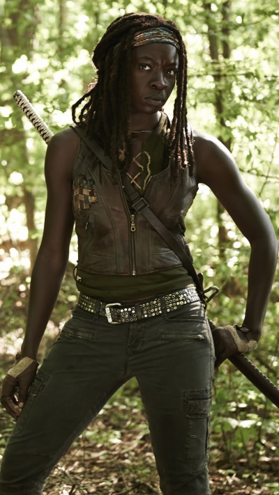 TV Show The Walking Dead, Danai Gurira, Michonne (The Walking Dead), 1440x2560
