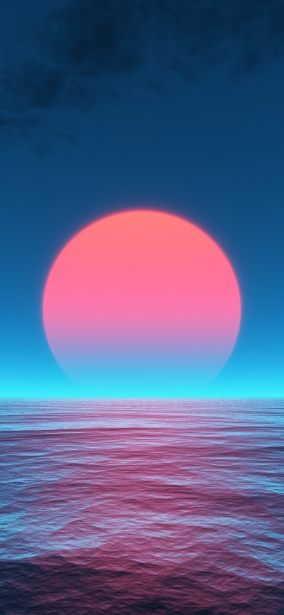 Earth Sunset, 1284x2778