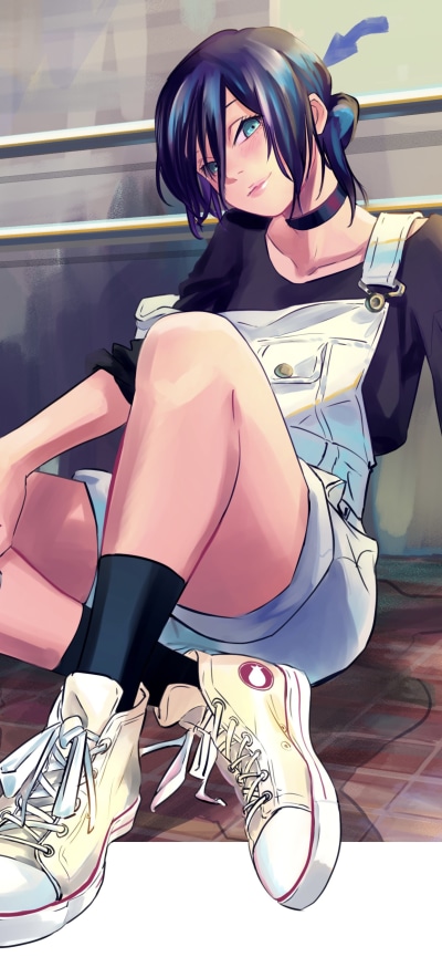 Anime Chainsaw Man, Reze (Chainsaw Man), 1284x2778