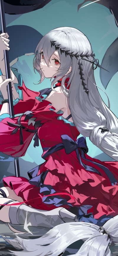 Video Game Arknights, Skadi (Arknights), 1284x2778