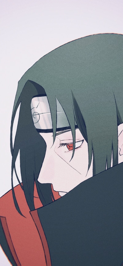 Anime Naruto, Itachi Uchiha, 1284x2778