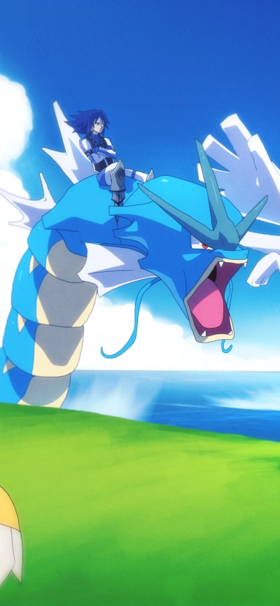 Anime Pokémon, Gyarados (Pokémon), 1242x2688