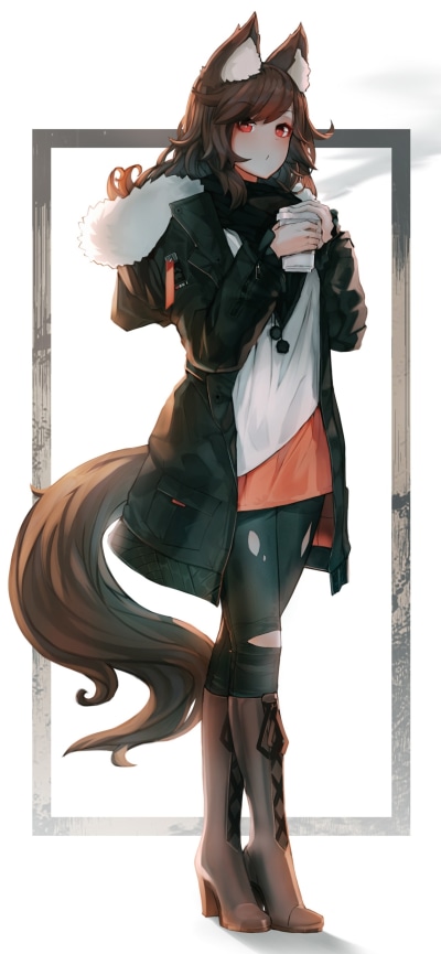 Anime Touhou, Kagerou Imaizumi, 1242x2688