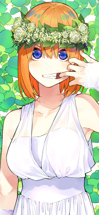 Anime The Quintessential Quintuplets, Yotsuba Nakano, 5-Toubun No Hanayome, 1242x2688