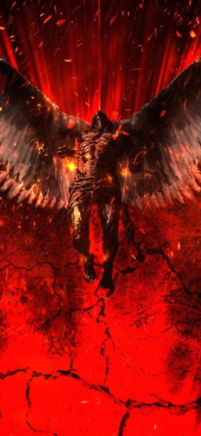TV Show Lucifer, Lucifer (TV Show), Wings, 1242x2688