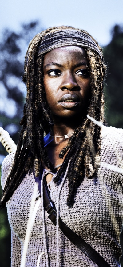TV Show The Walking Dead, Danai Gurira, Michonne (The Walking Dead), 1242x2688