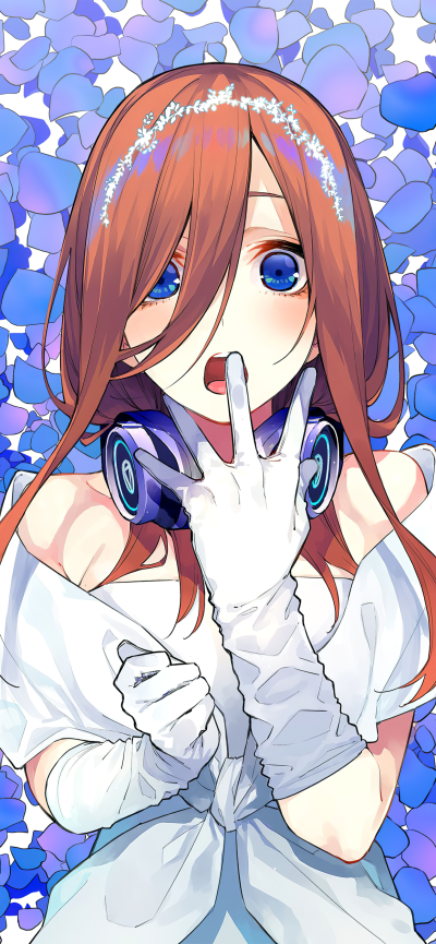 Anime The Quintessential Quintuplets, 5-Toubun No Hanayome, Miku Nakano, 1242x2688