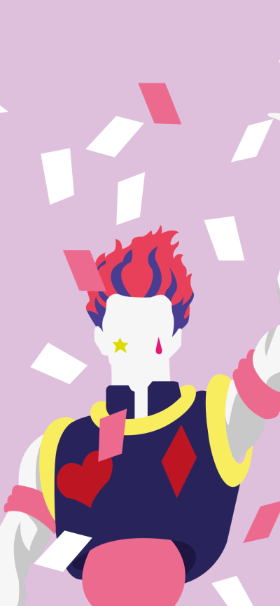 Anime Hunter x Hunter, Hisoka (Hunter × Hunter), 1242x2688