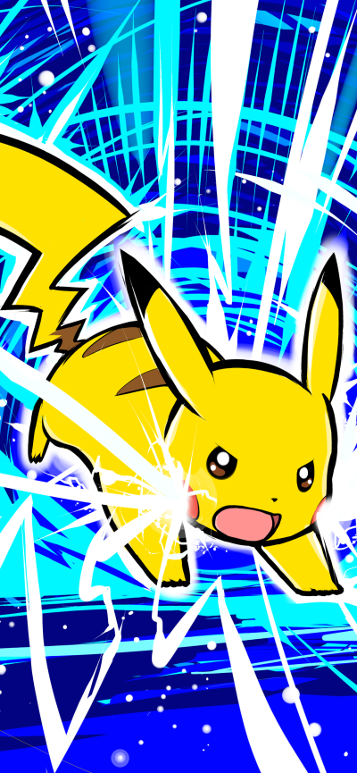 Anime Pokémon, Pikachu, 1242x2688