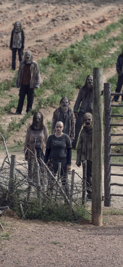 TV Show The Walking Dead, Alpha (The Walking Dead), The Whisperers (Walking Dead), 1242x2688