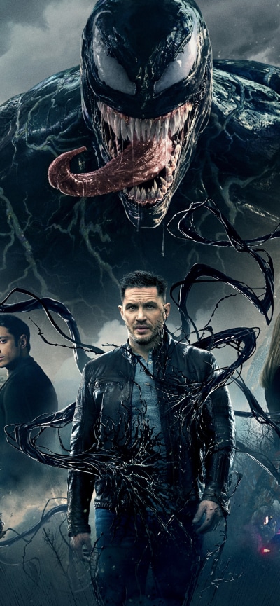 Movie Venom, Tom Hardy, 1242x2688
