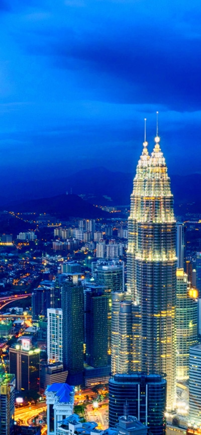 Man Made Kuala Lumpur, Cloud, Cityscape, Architecture, Building, City, 1242x2688