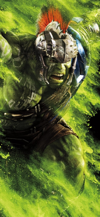 Movie Thor: Ragnarok, Hulk, 1242x2688