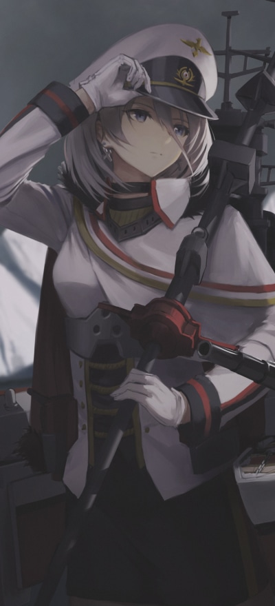Anime Azur Lane, Tirpitz (Azur Lane), 1228x2700