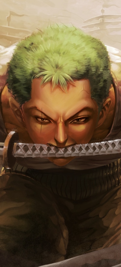 Anime One Piece, Roronoa Zoro, 1228x2700