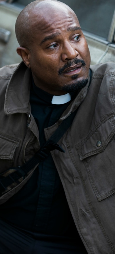 TV Show The Walking Dead, Gabriel Stokes, Seth Gilliam, 1228x2700