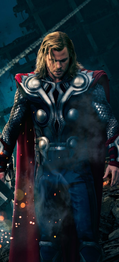 Movie The Avengers, Thor, Avengers, 1228x2700