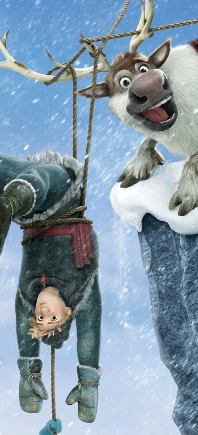 Movie Frozen, Kristoff (Frozen), Sven (Frozen), 1228x2700