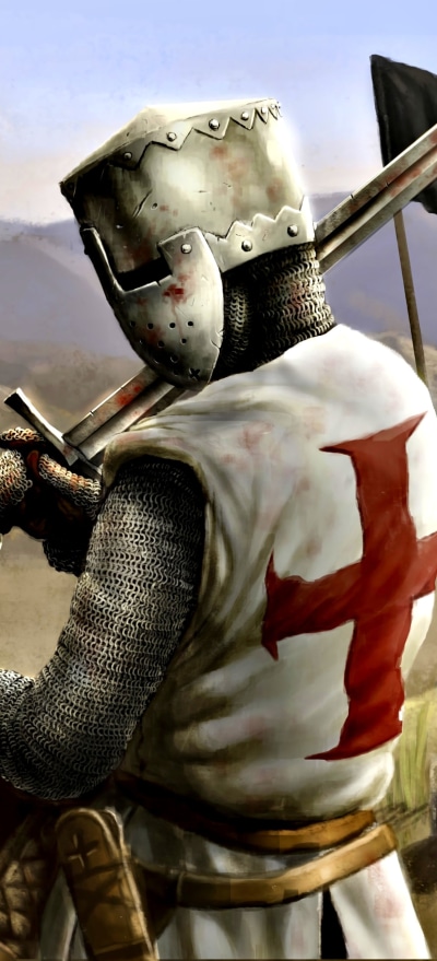 Fantasy Knight, Warrior, Templar, Armor, 1228x2700