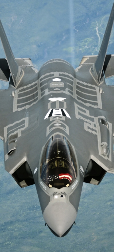 Military Lockheed Martin F-35 Lightning II, Jet Fighter, Aircraft, Warplane, 1228x2700