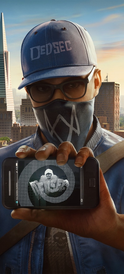 Video Game Watch Dogs 2, 1228x2700
