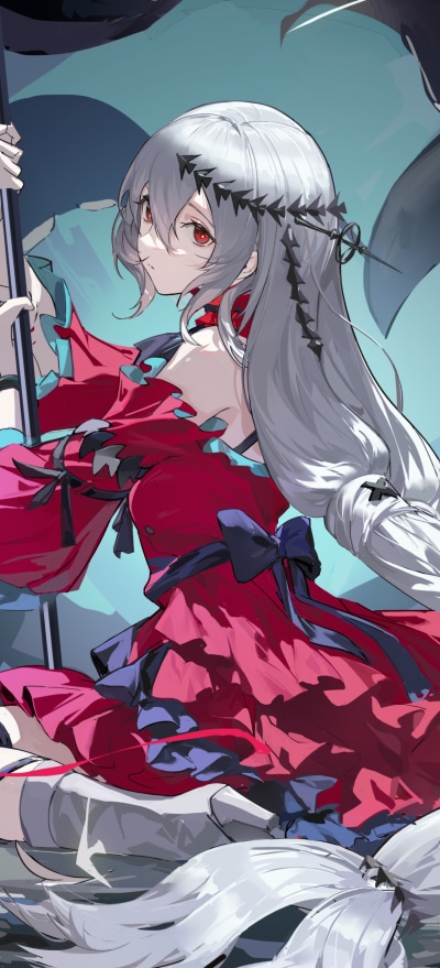 Video Game Arknights, Skadi (Arknights), 1228x2700