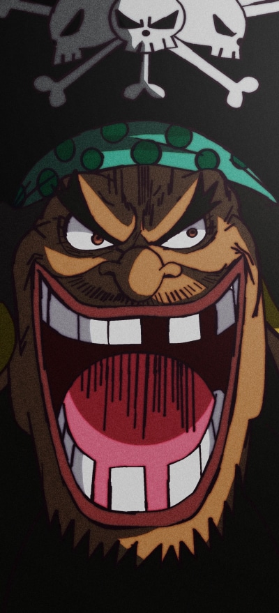 Anime One Piece, Marshall D. Teach, 1228x2700