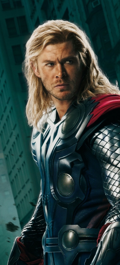 Movie The Avengers, Thor, Superhero, Avengers, Chris Hemsworth, 1228x2700